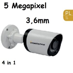 Telecamera Bullet 4in1 5 Megapixel 3,6mm